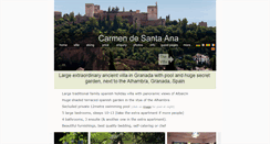 Desktop Screenshot of granadavilla.com